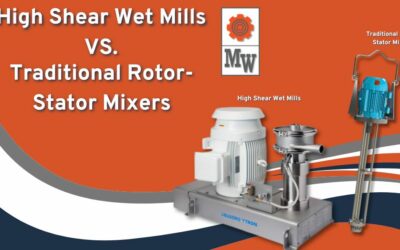 High Shear Wet Mills vs. Traditional Rotor-Stator Mixers in Industrial Processing: Unveiling the Distinction